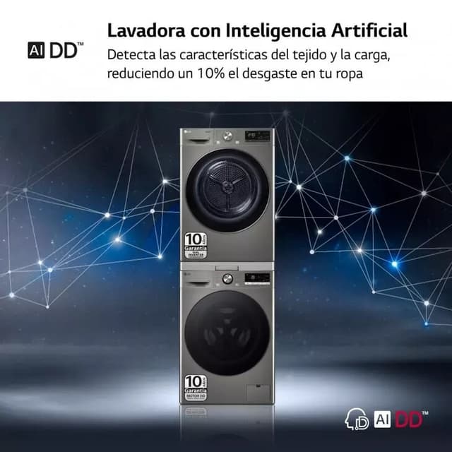 Thumbnail 4 de TORREINOX99.SET Lavadora y secadora 9 kg, 1.400 rpm