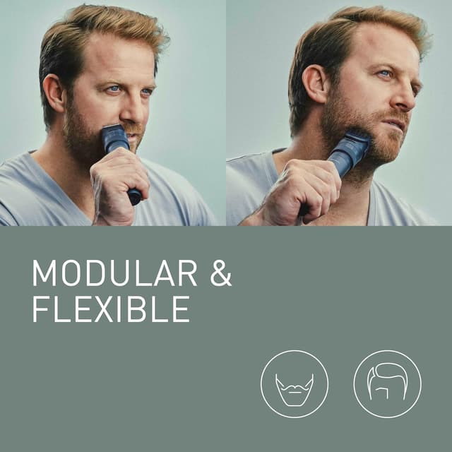 Detalle de Panasonic ER-CKL1 Multishape 🧔 Recortador de barba y pelo, resistente al agua