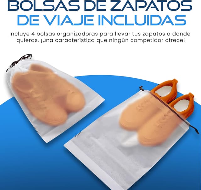 Thumbnail 1 de SABN STORE Organizador Zapatos Armario 4 unidades