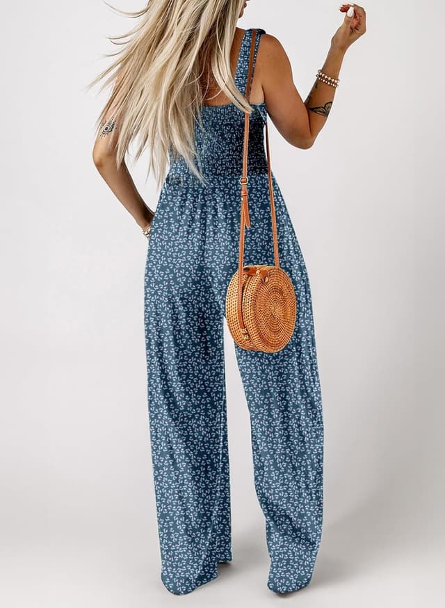 Detalle de Dokotoo Casual Sleeveless Printed Jumpsuit