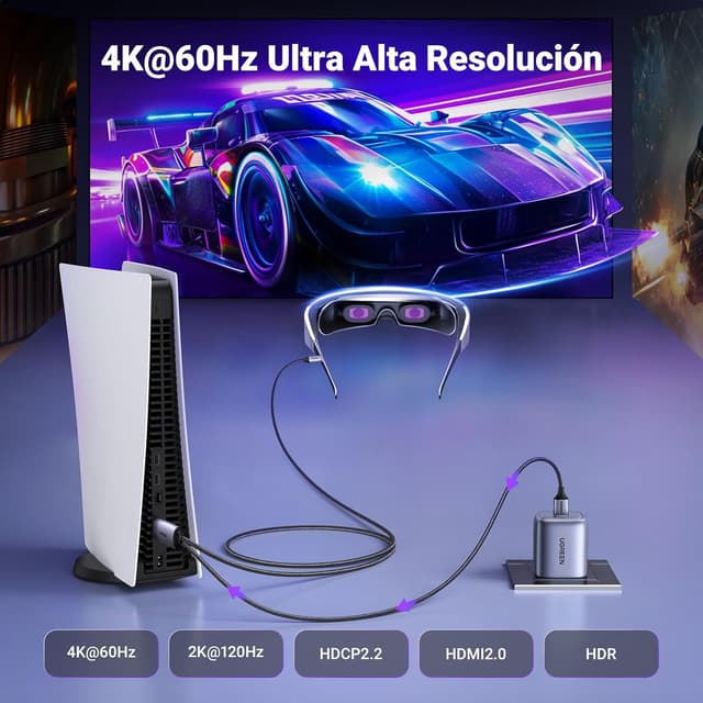 Thumbnail 2 de UGREEN Adaptador USB C a HDMI 4K 60Hz 📺