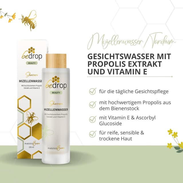Detalle 2 de bedrop Mizellenwasser Tonikum Gesichtswasser 150ml