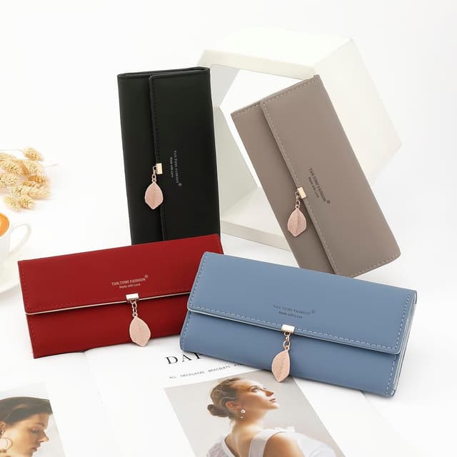 Thumbnail 6 de CALIYO Damen Geldbörse Langformat 19 cm