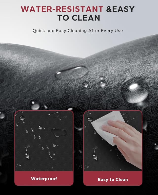 Thumbnail 4 de HAPBEAR Large Yoga Mat 183x91cm 6mm