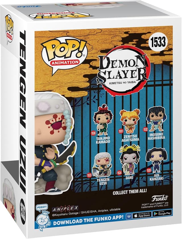 Detalle de Funko Demon Slayer Tengen Uzui Pop! 1533