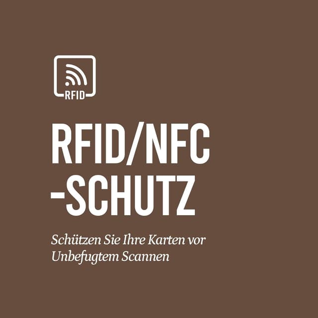 Detalle de YESIIW Airtag Wallet – Pop-up Geldbörse für Herren mit AirTag-Hülle, RFID-Schutz (Braun)