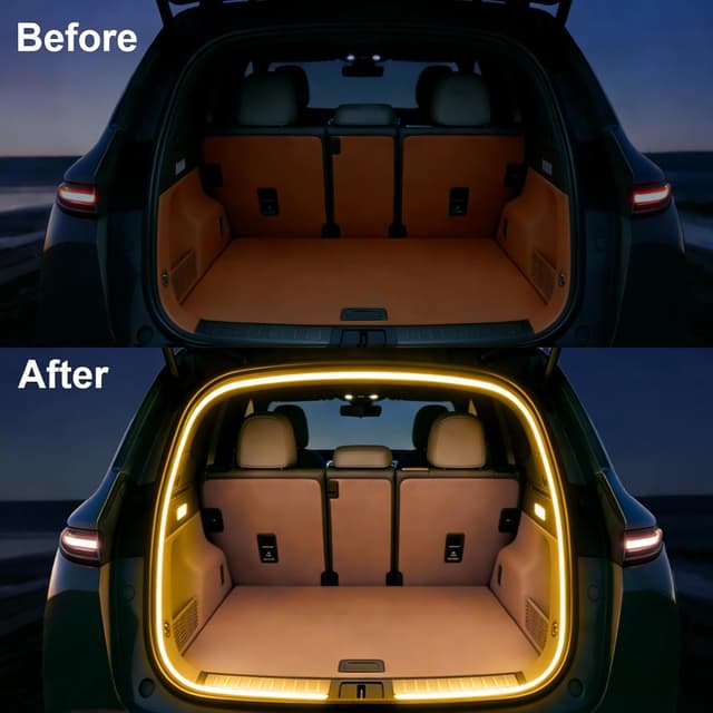 Thumbnail 4 de GPJYD Kofferraum Lichtstreifen 4m LED