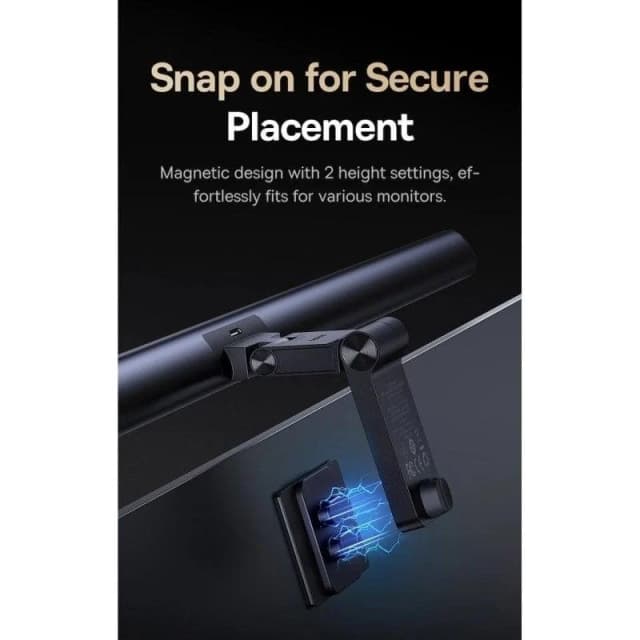 Detalle de Baseus i-Wok 3 lámpara para monitor 250 lm