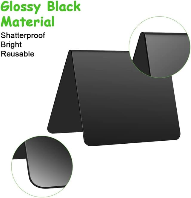 Detalle de Vicloon Mini Tableau Noir 12 pièces 📋