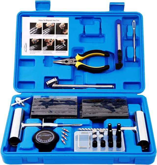Detalle de AUTOWN Tire Repair Kit 68 pcs 🛞