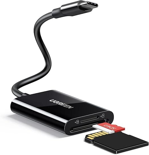 Imagen de UGREEN Lector de Tarjetas USB C: Compatible con iPhone y MacBook en OfertitasTOP
