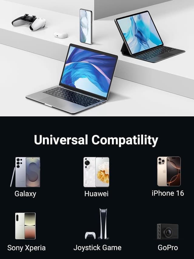 Thumbnail 6 de UGREEN USB A to USB-C 90 Degree Right Angle 3A Fast Charging Cable (3m)