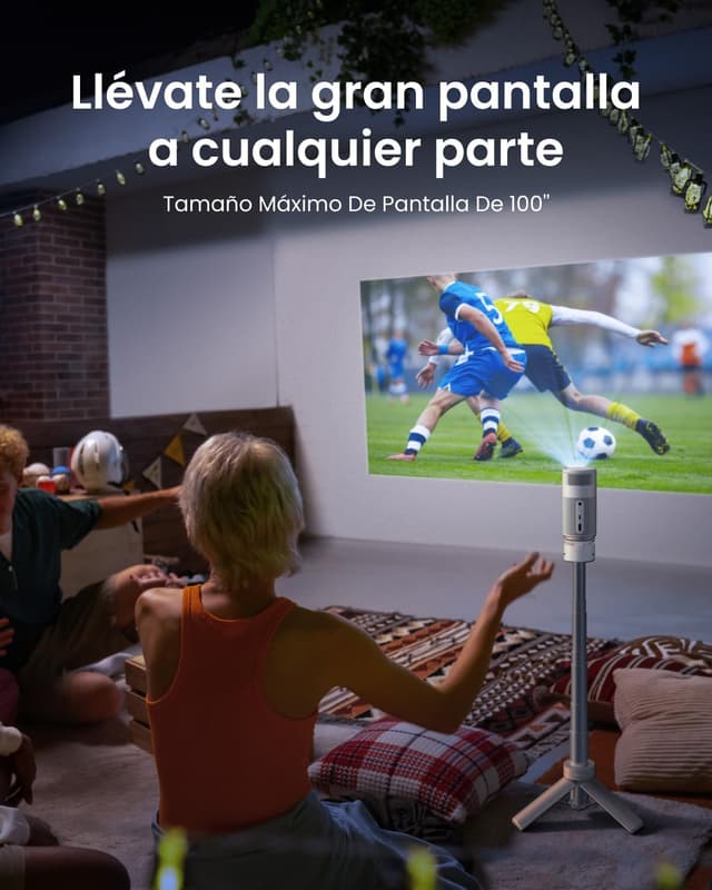 Thumbnail 4 de Nebula Capsule Air Google TV miniproyector 720p