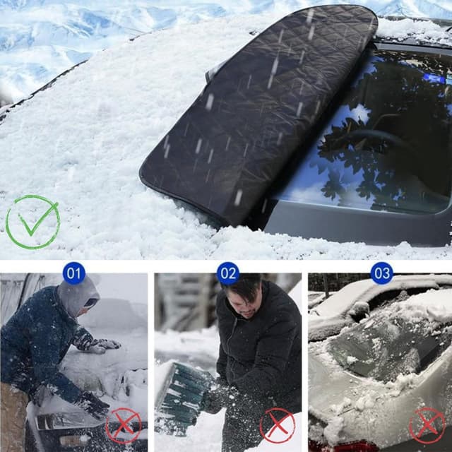 Thumbnail 2 de FINEVERNEK Copertura parabrezza auto 260×116 cm