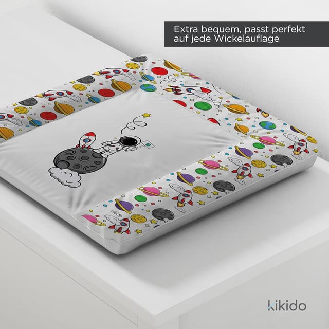 Thumbnail 2 de Kikido Wickelauflage 50x70 cm Teddy