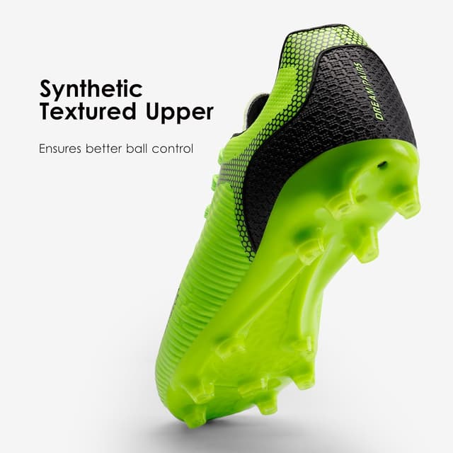 Detalle de DREAM PAIRS Men’s Firm Ground Soccer Cleats with Lace-Up Fit