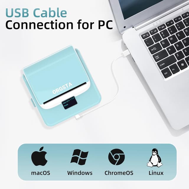 Detalle de ORGSTA T003 thermal label printer 20mm