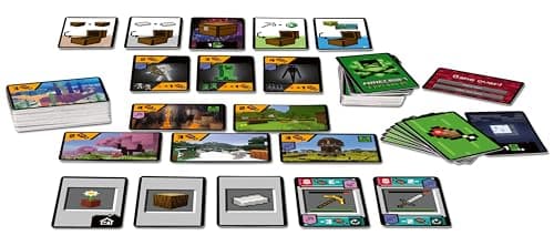 Detalle de Ravensburger Minecraft Explorers: juego de cartas cooperativo para 2-4 jugadores (8+)