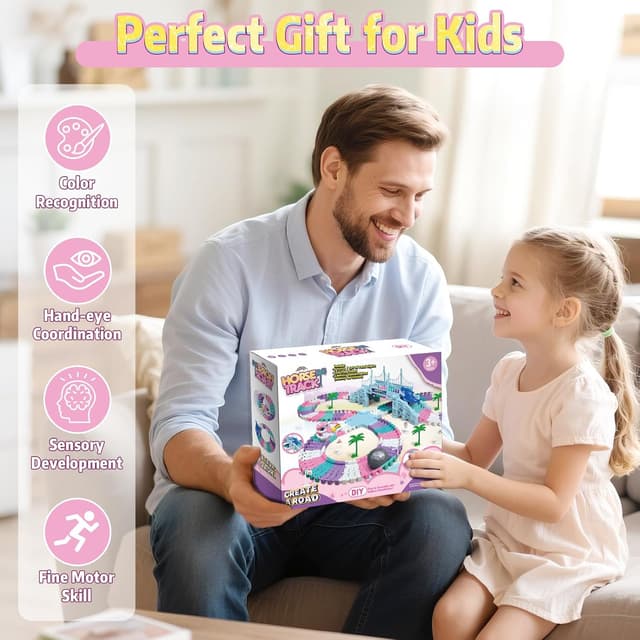 Thumbnail 5 de MOMSIV Race Track Toy for 3–7 year olds