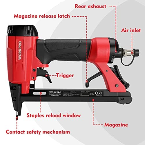 Thumbnail 4 de WORKPRO 7116 chiodatrice pneumatica con 1884 graffette