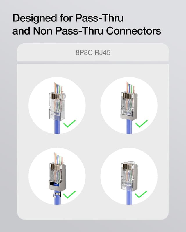 Thumbnail 5 de VCE GJ670BL RJ45 crimp tool for Cat6