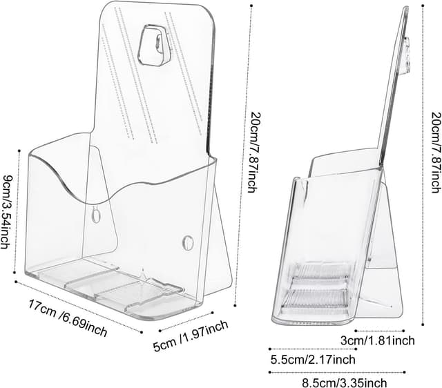 Thumbnail 1 de Srvnpioy Soporte folletos A5 paquete 2