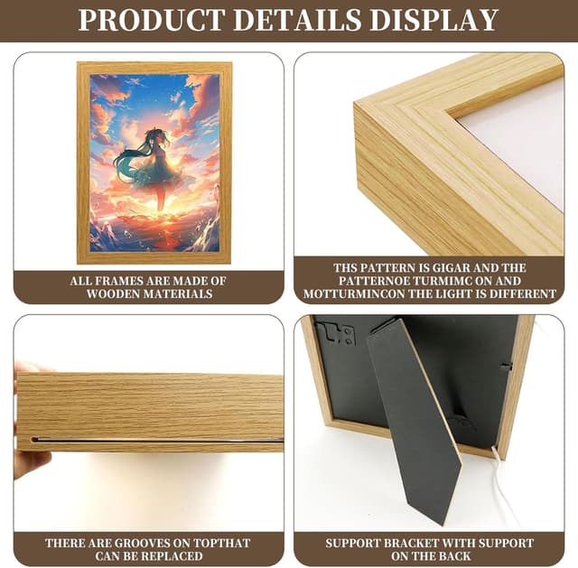 Thumbnail 6 de Anime LED Box MeYuxg LED Bilderrahmen 8