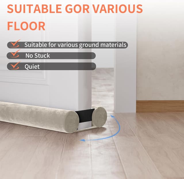 Thumbnail 6 de BKSAI Door Draft Excluder for 75–90 cm