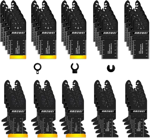Imagen de 50PCS Titanium Multi Tool Blades 50-pack for multitool 🛠 en OfertitasTOP