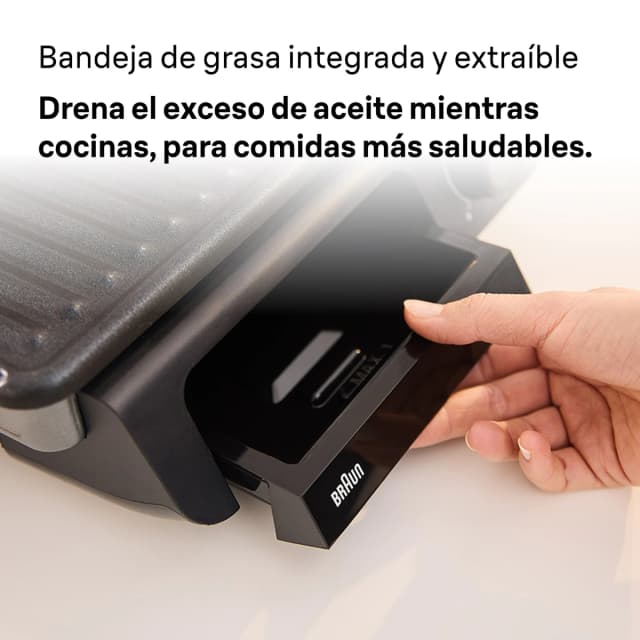 Thumbnail 3 de Braun CG5033IGY Multi Grill 5 3 en 1 con 2 placas