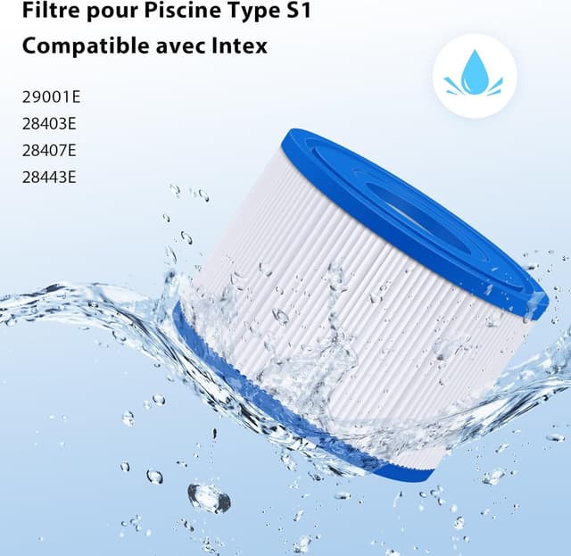 Thumbnail 5 de KGC S1 filtre spa 6 pièces 10,6cm