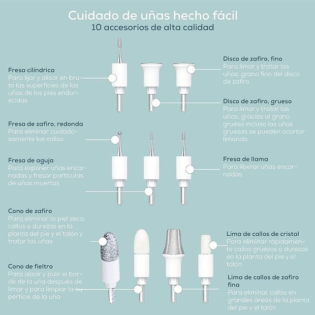 Thumbnail 5 de Beurer MP 84 Set de manicura eléctrica con accesorios