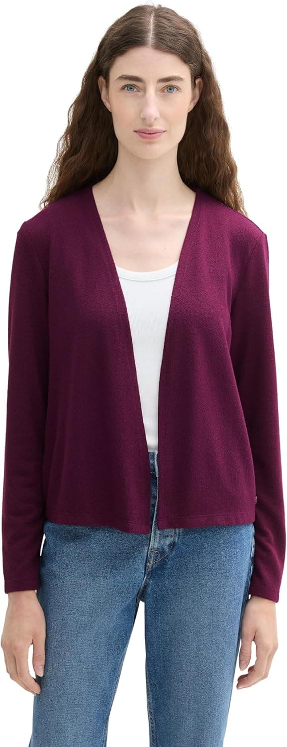 Thumbnail 6 de Tom Tailor 1036778 cardigan estivo basic da donna a maniche lunghe