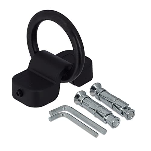 Detalle de Relaxdays Gancho anclaje para bicicleta 14 mm