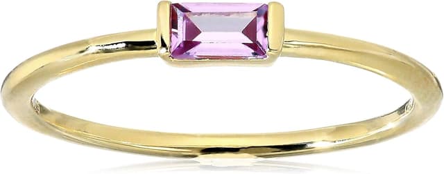 Imagen de Amazon Essentials 18K Gold Plated Stackable Ring ๐ en OfertitasTOP