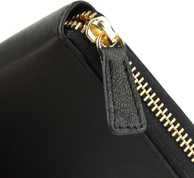 Detalle de Portefeuille femme Laura Biagiotti en cuir véritable : spacieux, intérieur multicolore