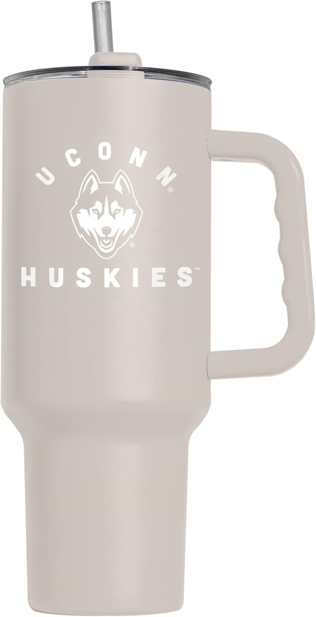 Thumbnail 6 de Logo Brands NCAA Jackson State Tigers 40 oz Berry Tumbler with Handle