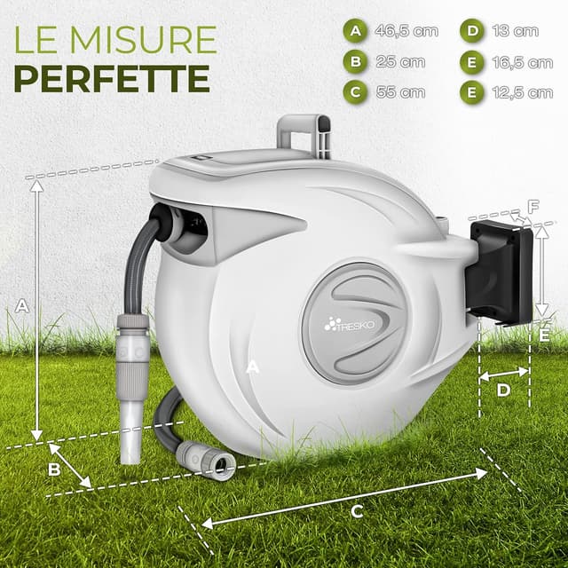 Detalle 2 de TRESKO Avvolgitubo da Giardino 30 + 2m