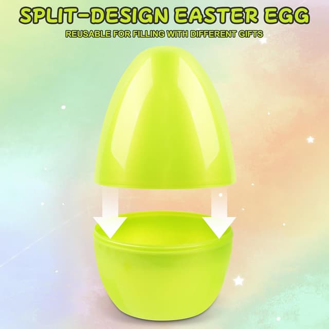 Thumbnail 6 de Outpicker 12-Piece Easter Kids Toy Gift Set (Mini Cars, Fidget & Maze) in Reusable Egg-Shaped Box