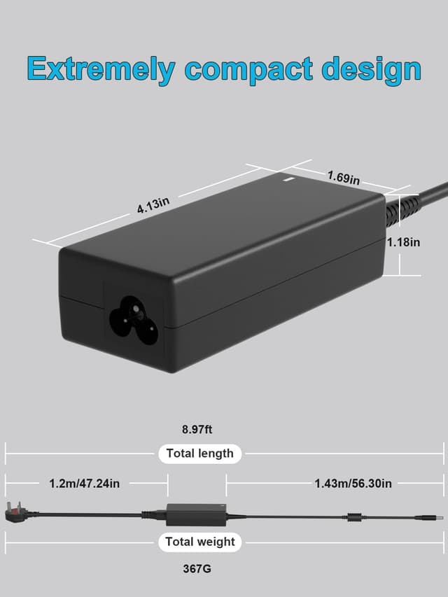 Detalle 2 de Dell 65W AC charger for Latitude and Inspiron laptops