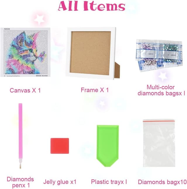 Thumbnail 3 de AUAUY Diamond Painting 5D Kit 🎨