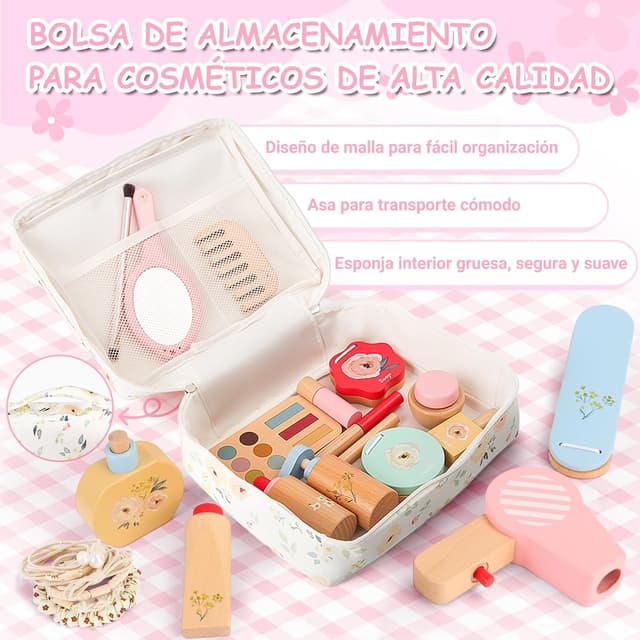 Thumbnail 2 de BuntWunder Set Maquillaje de Madera 25 piezas