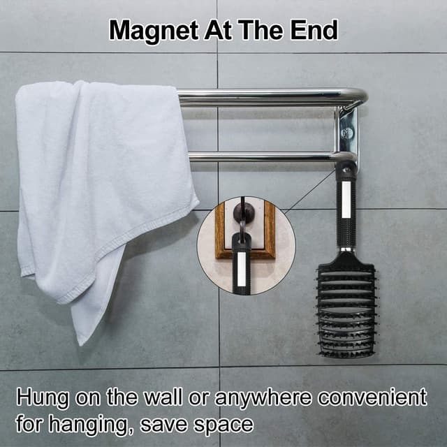 Detalle 2 de URAQT Haarbürste ohne Ziepen