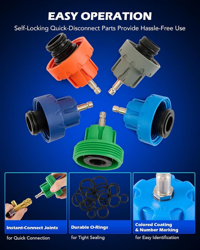 Thumbnail 4 de Orion Motor Tech Coolant Tester Kit 33pc