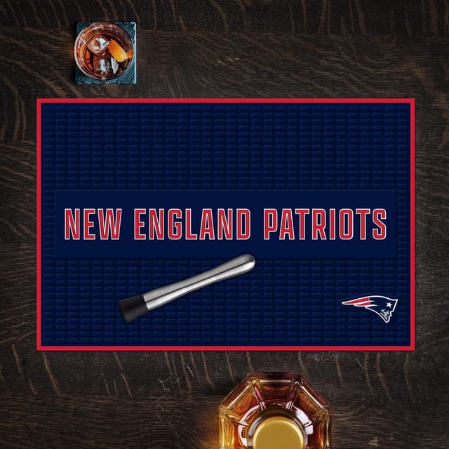 Thumbnail 3 de Rico Industries NFL Football 12" x 18" PVC Heavy Duty PVC Bar Mat for Kitchen & Home Décor