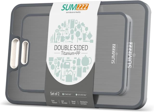 Imagen de Titanium 2-in-1 Cutting Board 15.5 x 10.5 en OfertitasTOP