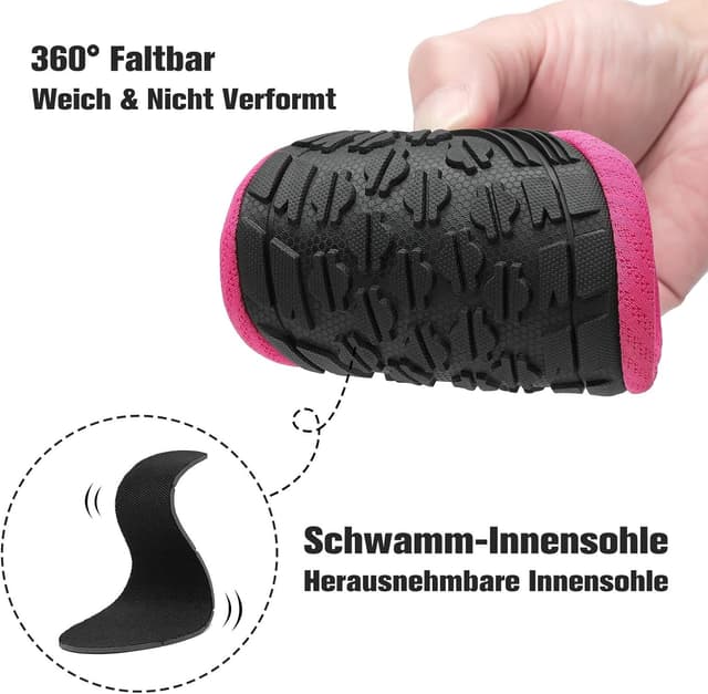 Detalle de SAGUARO Chaussures aquatiques homme/femme GR.36-47 – souples, respirantes et faciles à enfiler