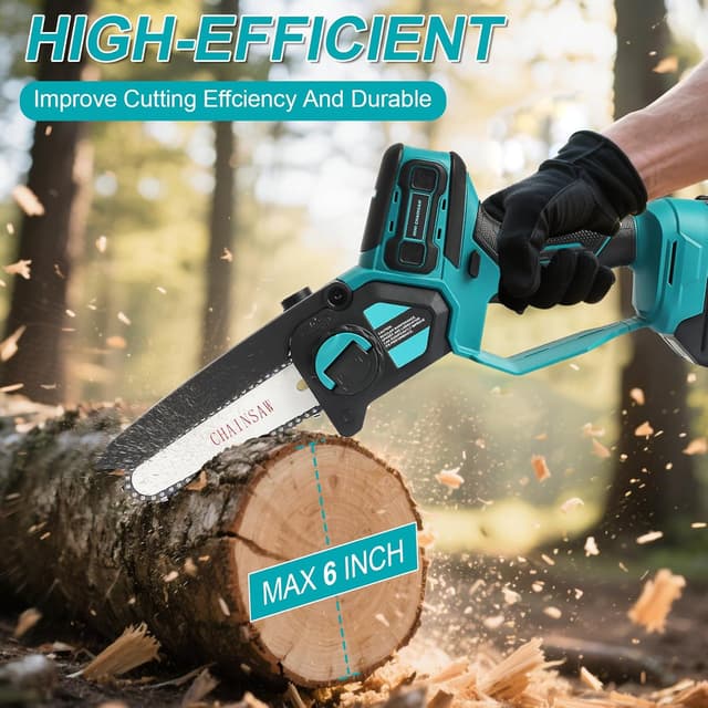 Detalle 2 de Waitley mini chainsaw for 15 cm bar