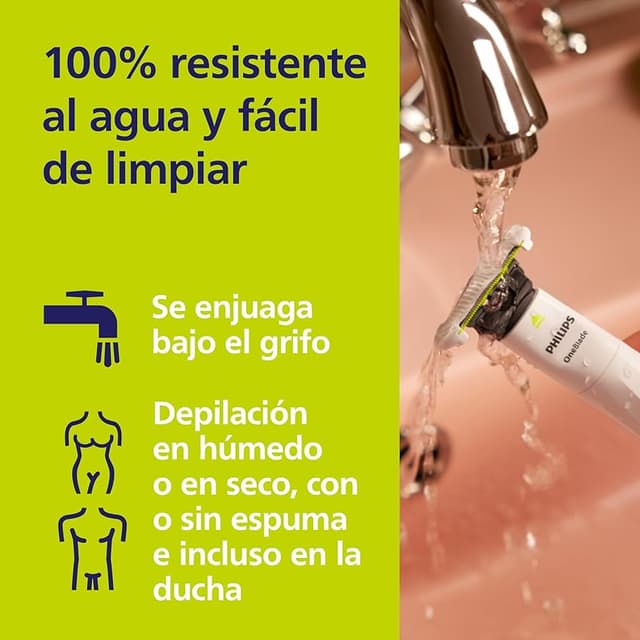 Thumbnail 5 de PHILIPS OneBlade Intimate, Maquinilla para zonas íntimas