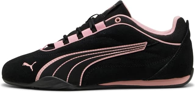 Detalle de Puma Catch Soleil Suede BasketFemme en daim : chaussure à lacets pour un style décontracté